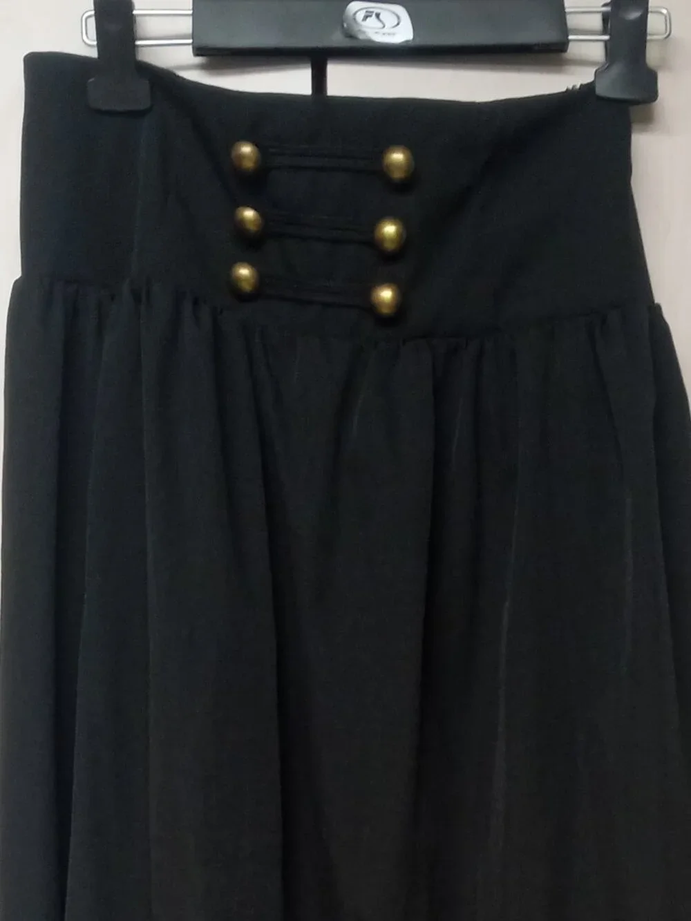 Cider Ruffle Maxi Skirt Lace Up - Picture 3 of 4